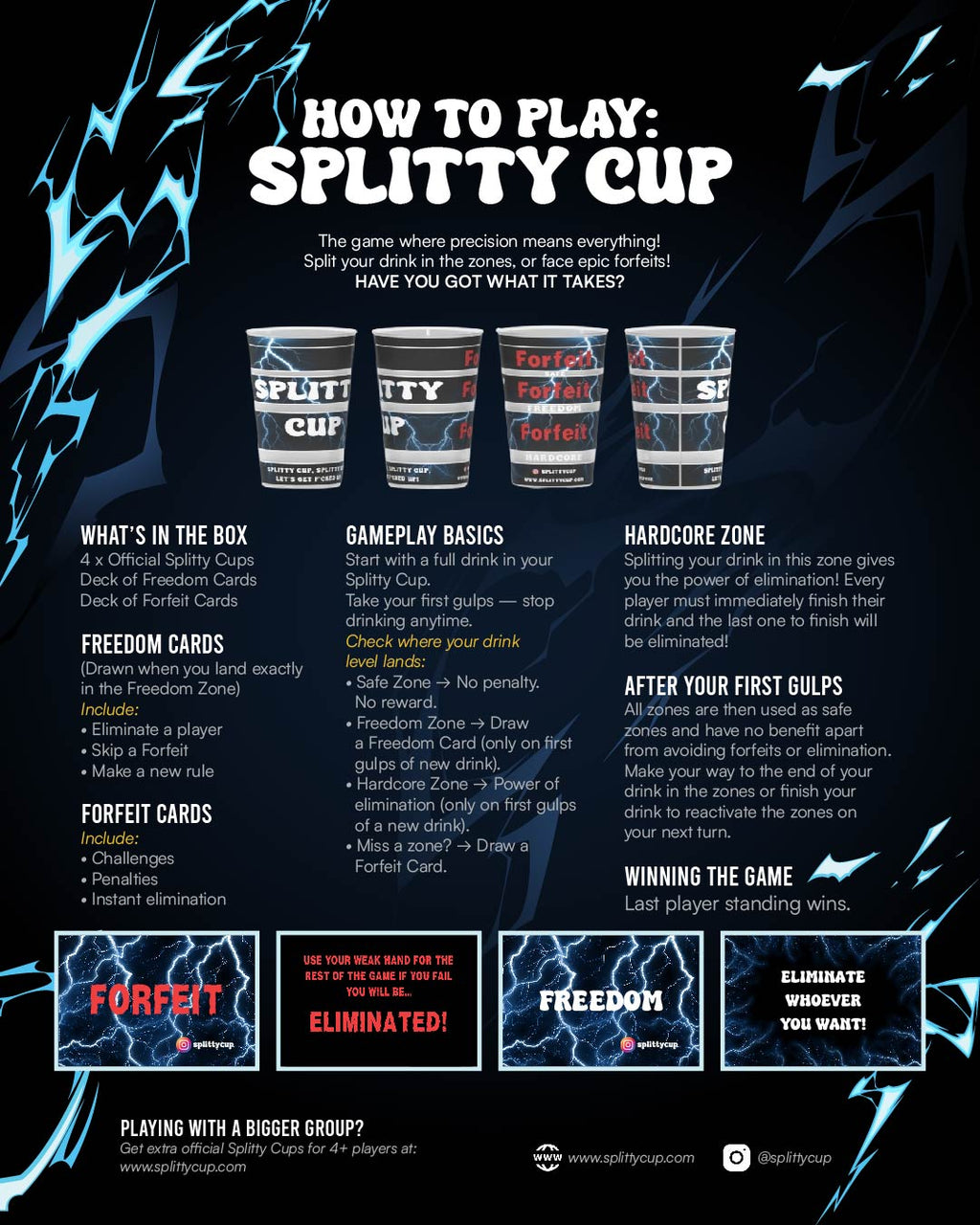 Splitty Cup | The Perfect Party Game